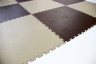 Модульное напольное ПВХ покрытие SENSOR WOOD, RAL 9005, черный.