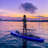 Доска САП (SUP) надувная FUNWATER SMILE BLUE 320х81х15 